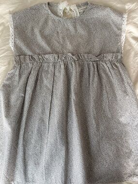 Kids floral cotton dress